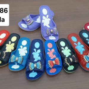 دمپایی زنانه و دخترانه طرح رز کد18439