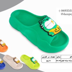 دمپایی پسرانه طرح گربه کد18134