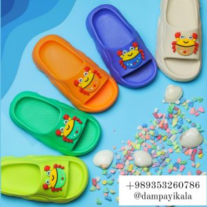 دمپایی پسرانه بچه گانه طرح خرچنگ کد18141