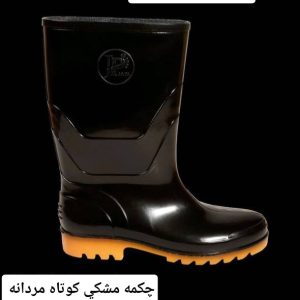 چکمه مردانه طرح مشکی کوتاه کد19356