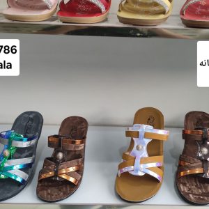 صندل دخترانه طرح شعله کد19719