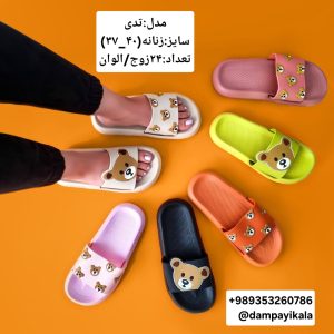 دمپایی زنانه طرح تدی کد19883