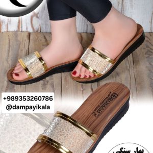 دمپایی زنانه طرح بهار سنگی کد20238