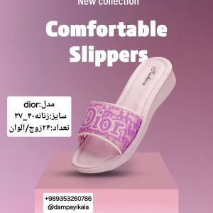 دمپایی زنانه طرحdiorکد22754