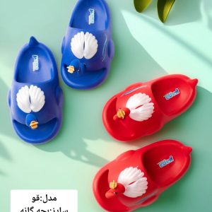 دمپایی بچه گانه طرح قو کد23222