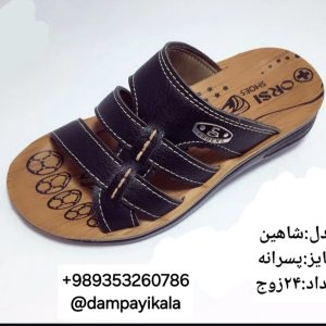 دمپایی پسرانه طرح شاهین کد23110