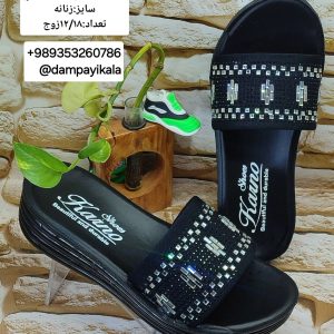 دمپایی زنانه طرح آینه ای کد24153