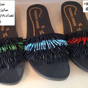 دمپایی زنانه طرح آبشاری کد24165