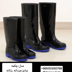 چکمه بلند طرح مشکی کد24891