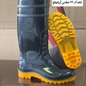 چکمه بلند مردانه طرح مشکی کد25042