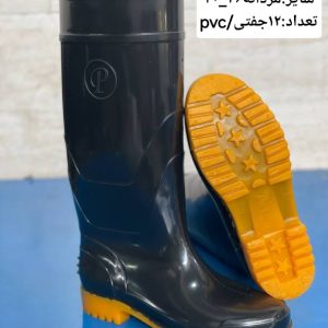 چکمه بلند مردانه طرح مشکی کد25041