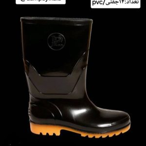 چکمه کوتاه طرح مشکی کد25040