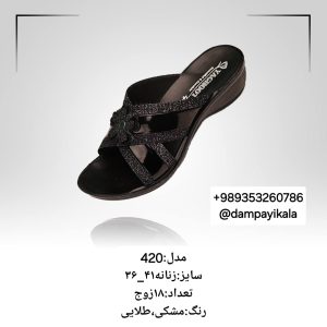 دمپایی زنانه طرح420کد25015